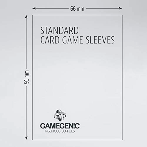 Gamegenic Matte Board Game Sleeves Pack of 50 Matte Sleeves Premium Card Protection FFG Gray Color Code GG1063