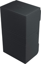 Gamegenic Stronghold 200+ Convertible Deck Box Double Sleeved Card Storage Holds up to 200 Cards Black Color GG2025