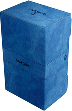 Gamegenic Stronghold 200+ Convertible Deck Box Double Sleeved Card Storage Holds up to 200 Cards Blue Color GG2026
