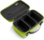 Gamegenic Game Shell 250+ Portable Case for Board Games and Card Games Holds Up to 250 Double Sleeved Cards Green Color GG2034