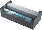 Gamegenic Dungeon 1100+ Convertible Deck and Game Accessories Box Double-Sleeved Card Storage Holds up to 1000 Cards Midnight Gray Color GG2036