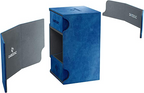 Gamegenic Deck Box Watchtower Convertible Blue 100Ct Holds Double Sleeved Cards With Accessories Drawer Mix & Match Customization Secure Closure With Powerful Magnets GG2038