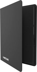Gamegenic Casual Album 18-Pocket Black 20 Side Loading Pages For 360 Sleeved Cards , Optimized For Double Sleeved Cards GG3201