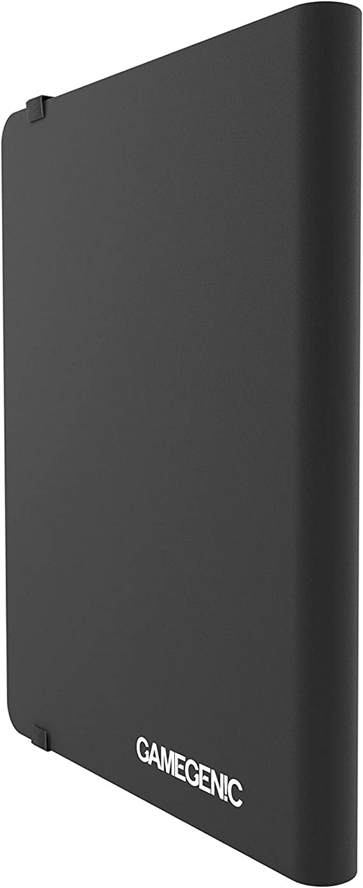 Gamegenic Casual Album 18-Pocket Black 20 Side Loading Pages For 360 Sleeved Cards , Optimized For Double Sleeved Cards GG3201