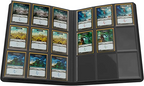 Gamegenic Casual Album 18-Pocket Black 20 Side Loading Pages For 360 Sleeved Cards , Optimized For Double Sleeved Cards GG3201