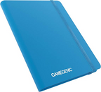 Gamegenic Casual Album 18 Pocket Blue, 20 Side-Loading Pages For 360 Sleeved Cards, Optimized For Double Sleeved Cards GG3204