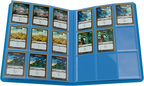 Gamegenic Casual Album 18 Pocket Blue, 20 Side-Loading Pages For 360 Sleeved Cards, Optimized For Double Sleeved Cards GG3204