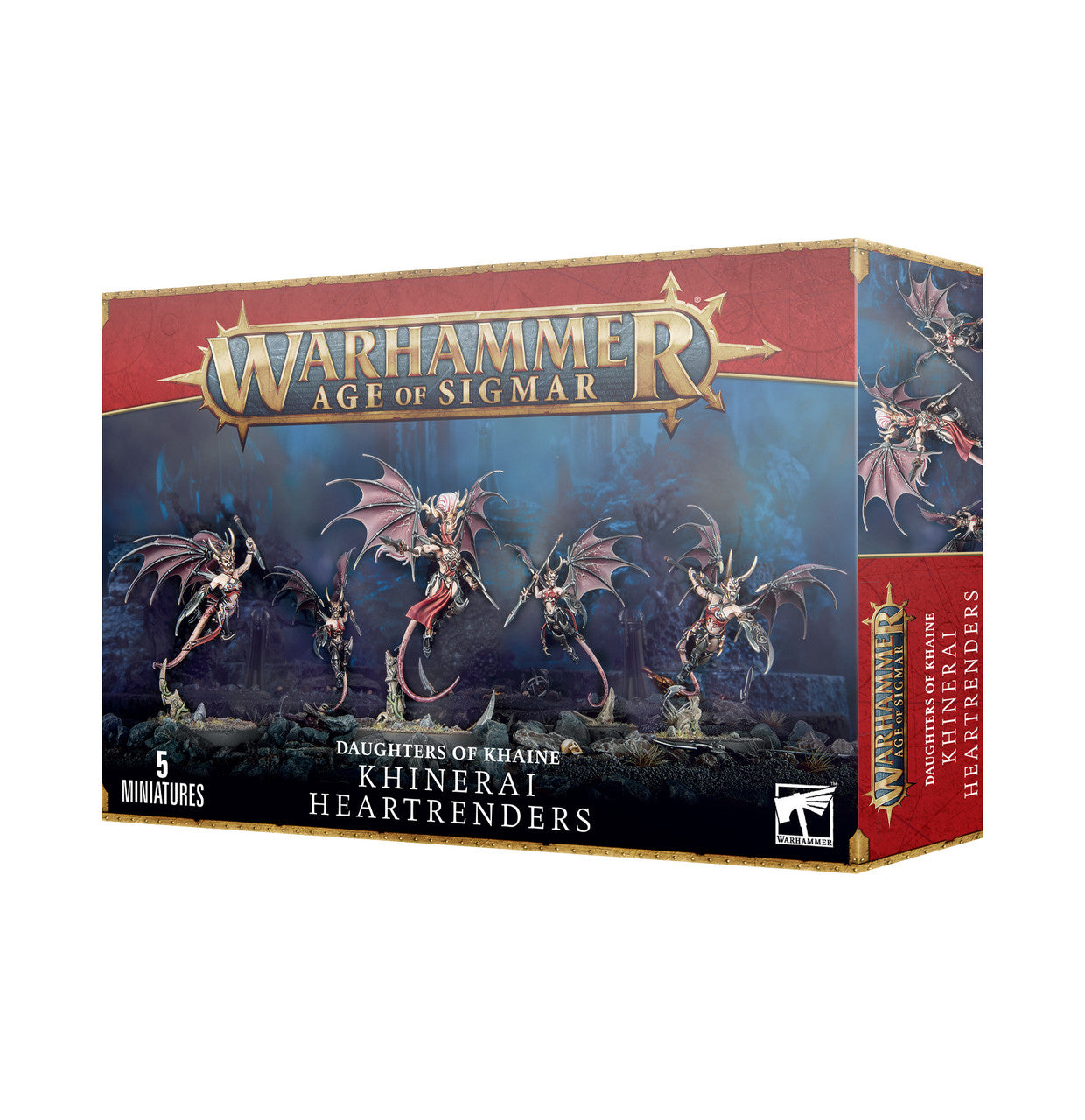 Games Workshop Warhammer Age of Sigmar Daughters of Khaine Khinerai Heartrenders Miniature 85-19