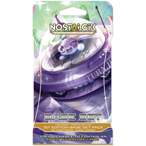 Nostalgix TCG Base Set Blister 1st Edition Display NOS013