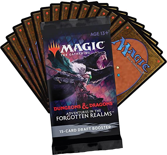 Magic The Gathering Adventures in the Forgotten Realms Draft Booster Box | 36 Packs (540 Magic Cards)