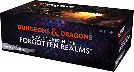 Magic The Gathering Adventures in the Forgotten Realms Draft Booster Box | 36 Packs (540 Magic Cards)