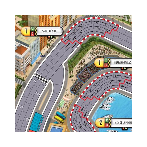 Formula D Board Game Race Car Strategy Game Fun Auto Racing Game for Adults and Kids