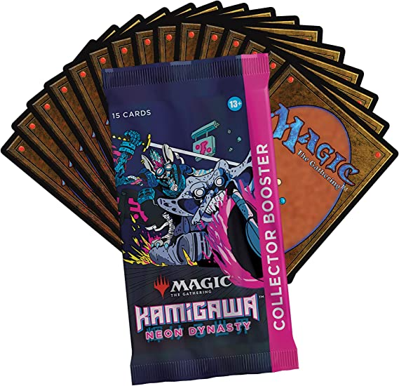 Magic: The Gathering Kamigawa: Neon Dynasty Collector Booster Box | 12 Packs (180 Magic Cards)
