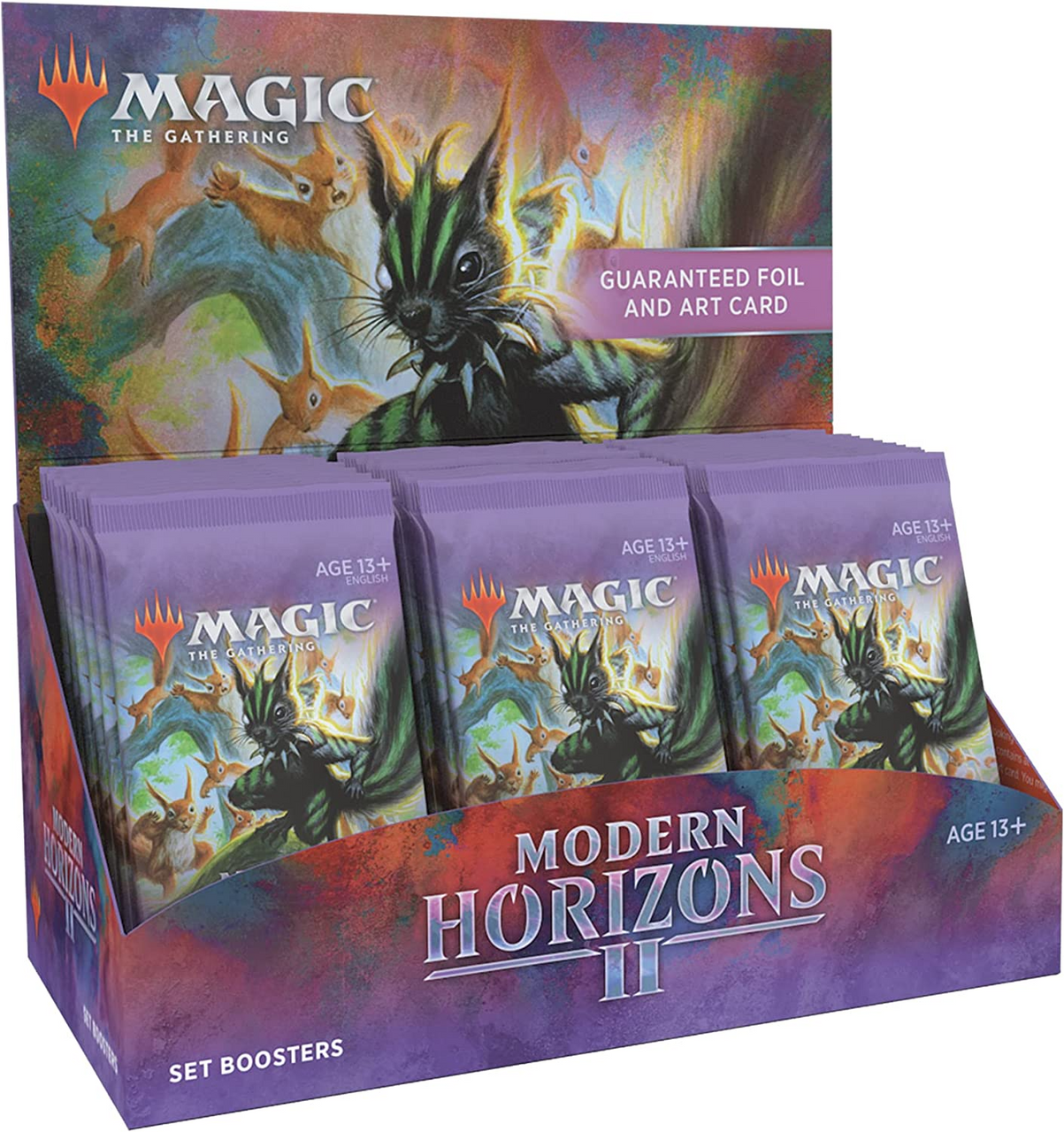 MTG Magic The Gathering Modern Horizons 2 Set Booster Box 30 Packs 360 Magic Cards WOC-C97540000