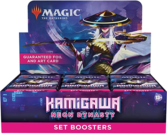 Magic The Gathering Kamigawa Neon Dynasty Set Booster Box 30 Packs 360 WOC-C92030000