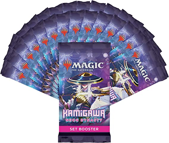 Magic The Gathering Kamigawa Neon Dynasty Set Booster Box 30 Packs 360 WOC-C92030000