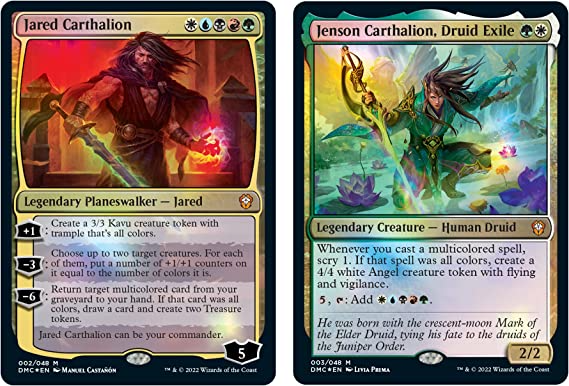 MTG Magic The Gathering CCG Dominaria United Commander Deck Carton PAINBOW Single Pack WOC-C97140000-Painbow