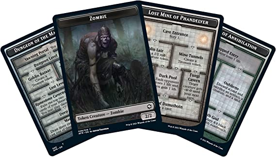 MTG Magic The Gathering Adventures In The Forgotten Realms Commander Deck Dungeons Of Death Single Pack WOC-C87490000-DungeonsofDeath