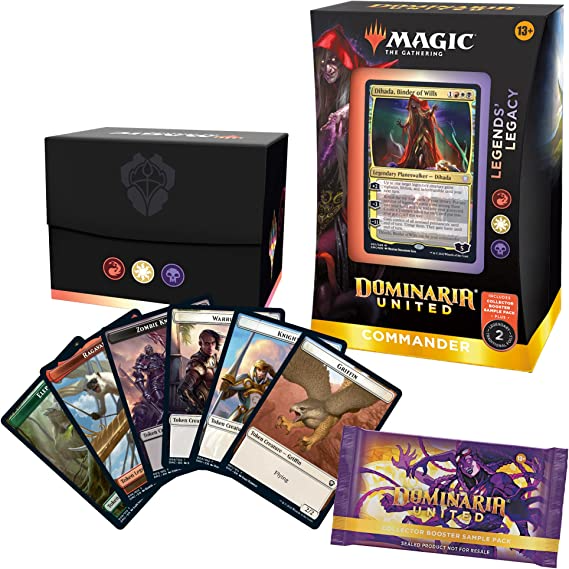 MTG Magic The Gathering CCG Dominaria United Commander Deck Carton Legends Legacy Single Pack WOC-C97140000-LegendsLegacy