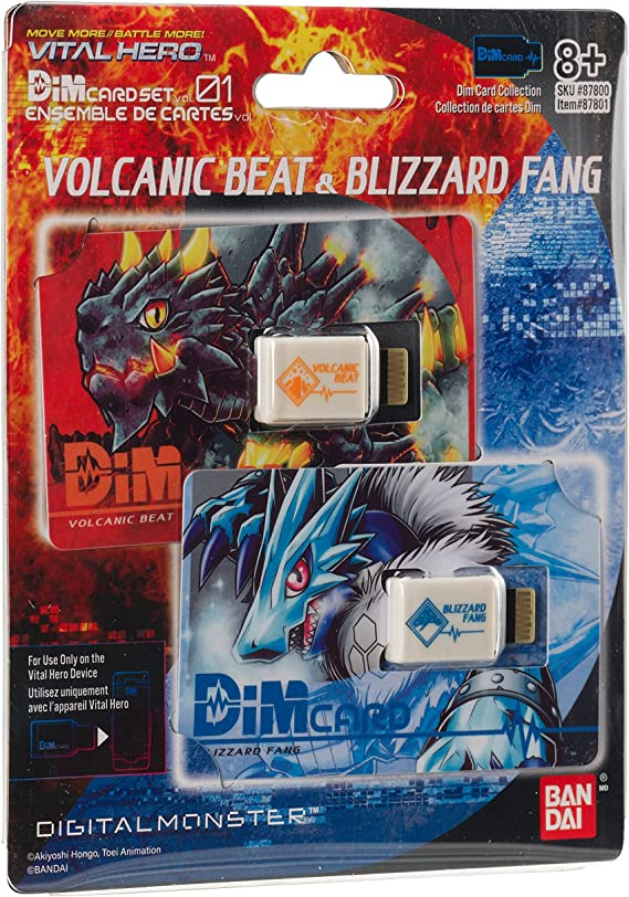 Vital Hero DIM Card Pack (Volvcanic Beat & Blizzard Fang)