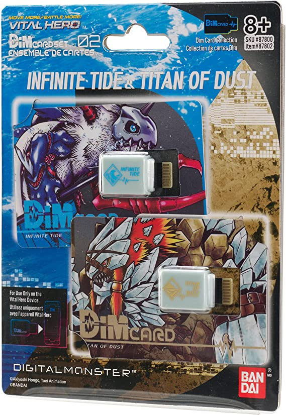 Vital Hero DIM Card Pack (Infinite Tide & Titan of Dust)