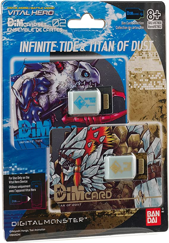 Vital Hero DIM Card Pack (Infinite Tide & Titan of Dust)