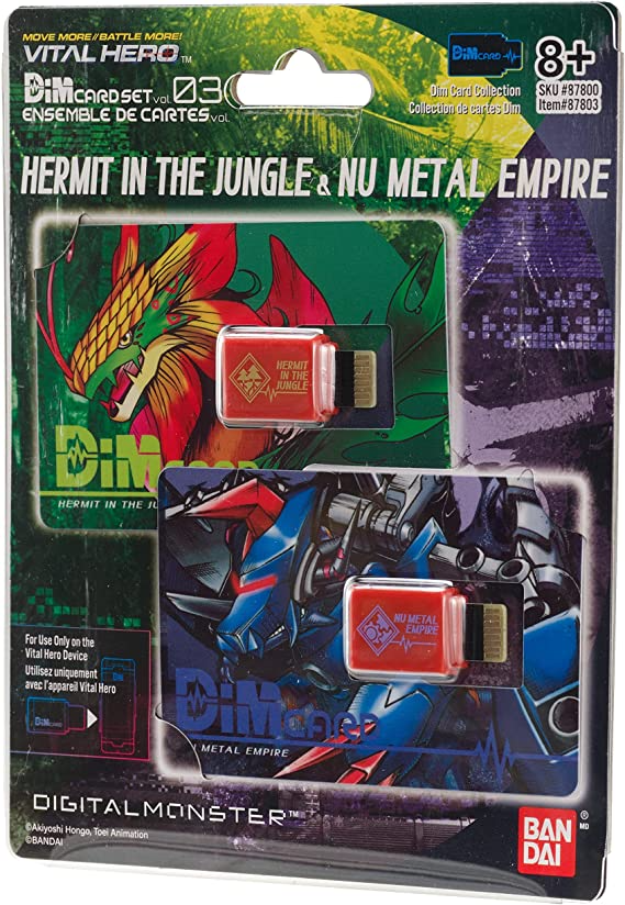 Vital Hero DIM Card Pack (Hermit in the Jungle & Nu Metal Empire)