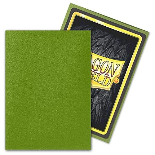 Dragon Shield Sleeves Standard Matte Olive 100 Ct 10 Packs ATM11040K1