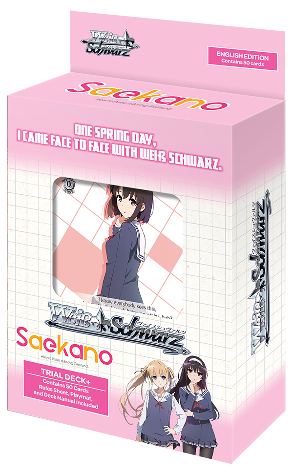 Weiss Schwarz: Saekano, How to Raise a Boring Girlfriend Trial Deck+