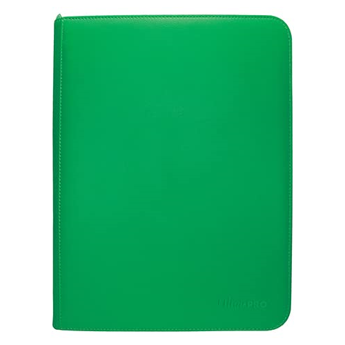 Ultra Pro Zippered PRO Binder 9 Pocket Vivid Green