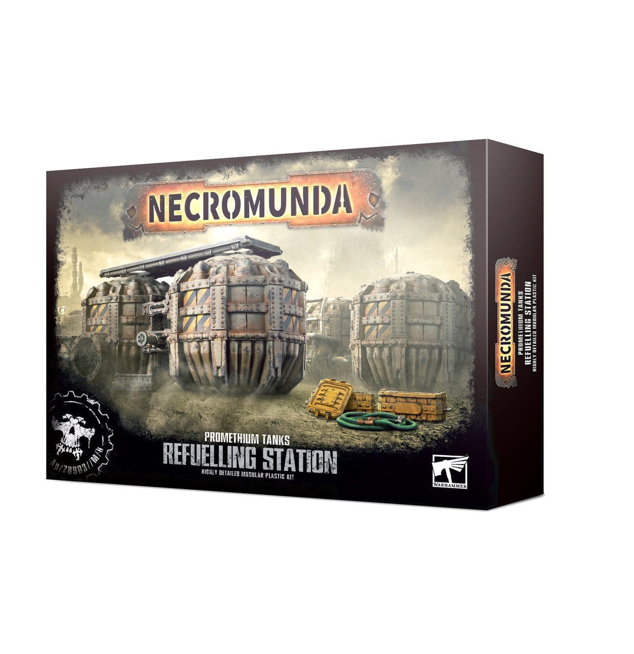 Games Workshop Warhammer 40K Necromunda Promethium Tanks Refuelling Station 301-13