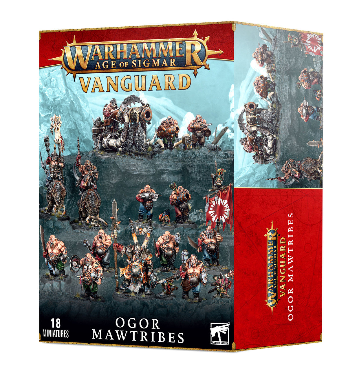 Games Workshop Warhammer Age Of Sigmar Vanguard Ogor Mawtribes 70-13