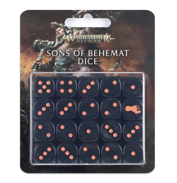 Games Workshop Warhammer Age Of Sigmar Sons of Behemat Dice 93-11
