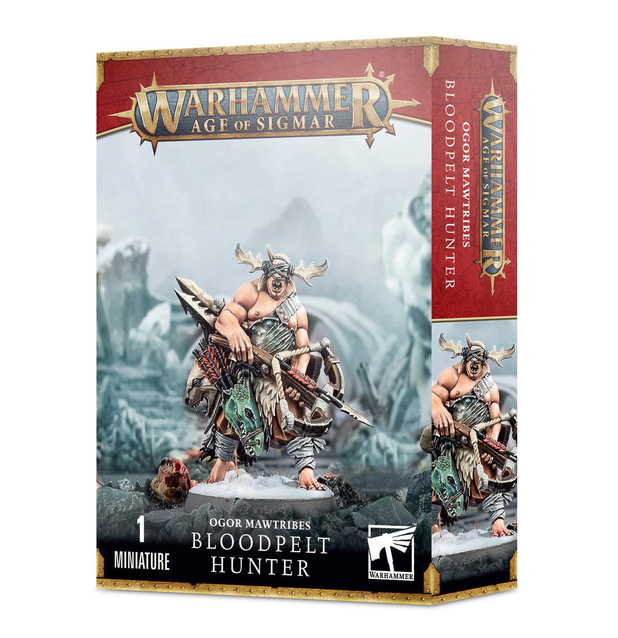 Games Workshop Warhammer Age Of Sigmar Ogor Mawtribes Bloodpelt Hunter 95-21