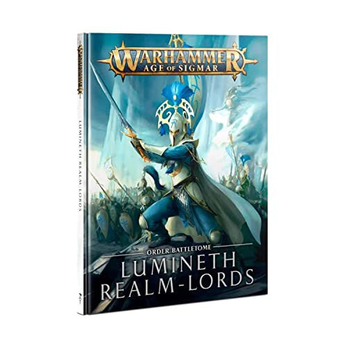 Games Workshop Warhammer Age of Sigmar Battletome Lumineth Realm-Lords HB English Book 87-04