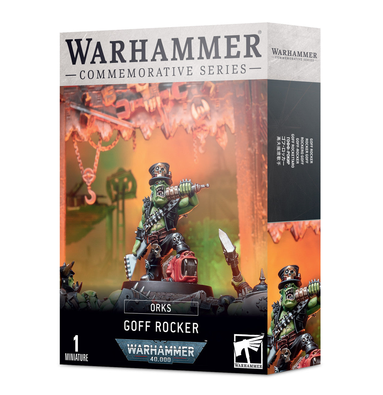 Games Workshop Warhammer 40K Orks Ork Goff Rocker Xmas Promo 50-60