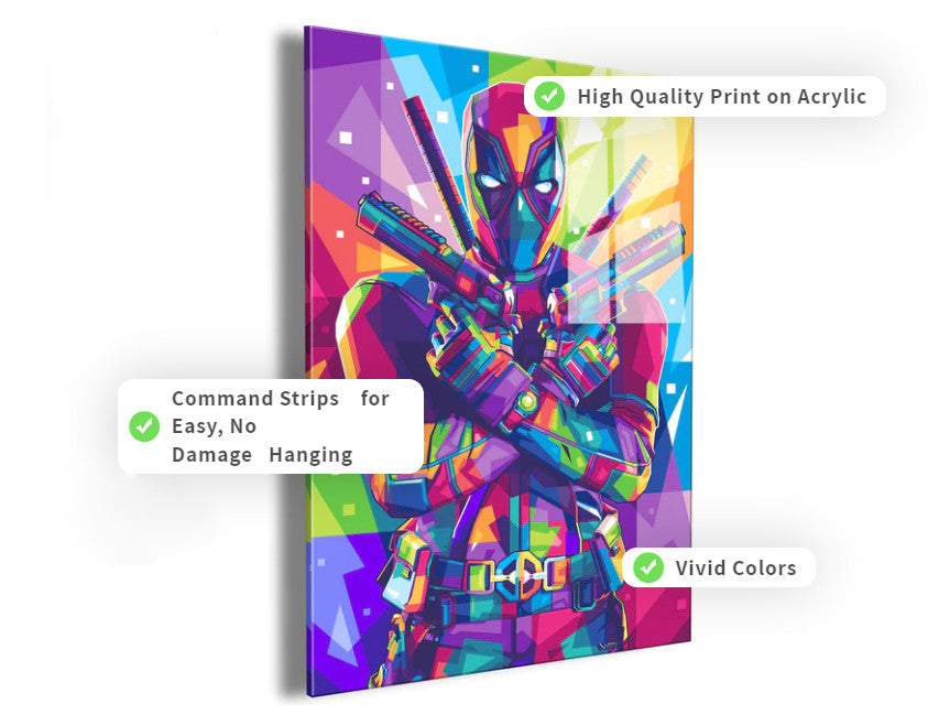 Gallery Panda Red Pool WPAP Large GP-43425291501802