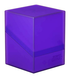 Ultimate Guard Deck Case Boulder Standard Size Solid Purple 100Ct UGD011377