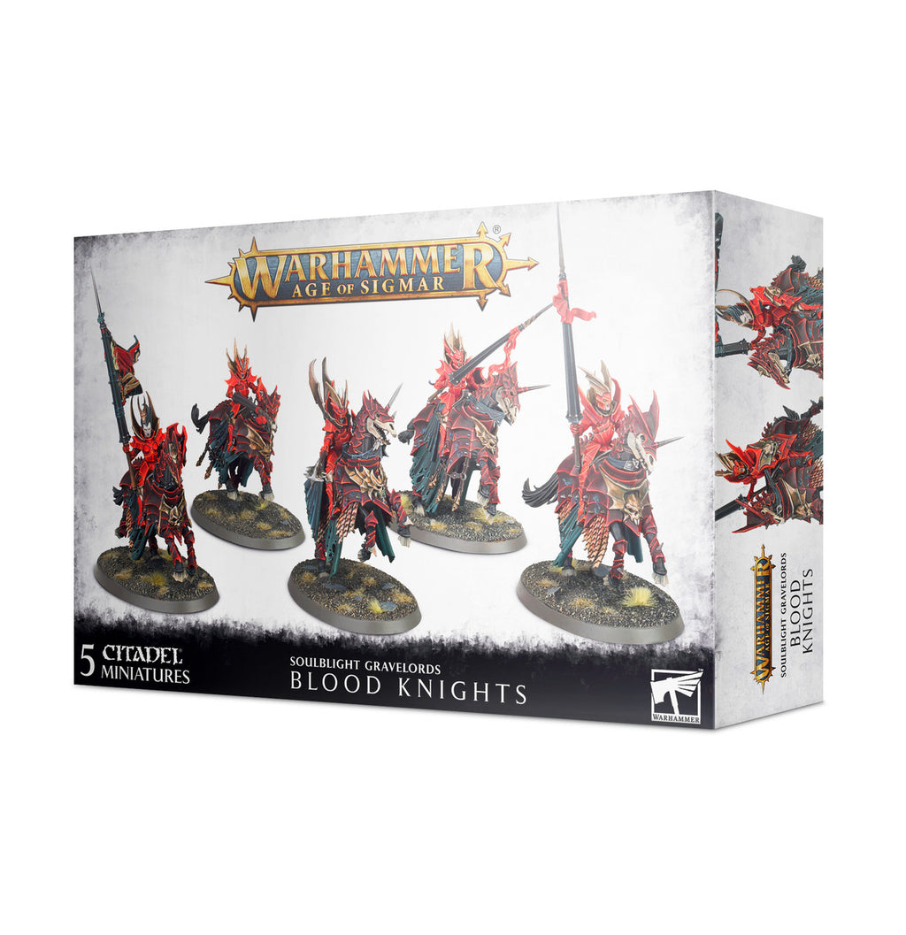 Games Workshop Warhammer Age of Sigmar Soulblight Gravelords Blood Knights Miniature 91-41