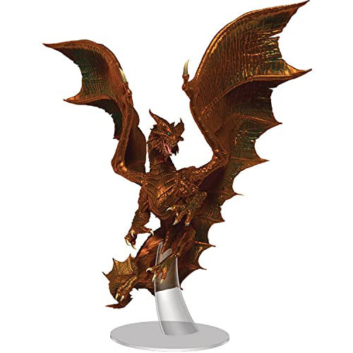 Wizkids Dungeons And Dragons Icons Of The Realms Adult Copper Dragon WZK96250