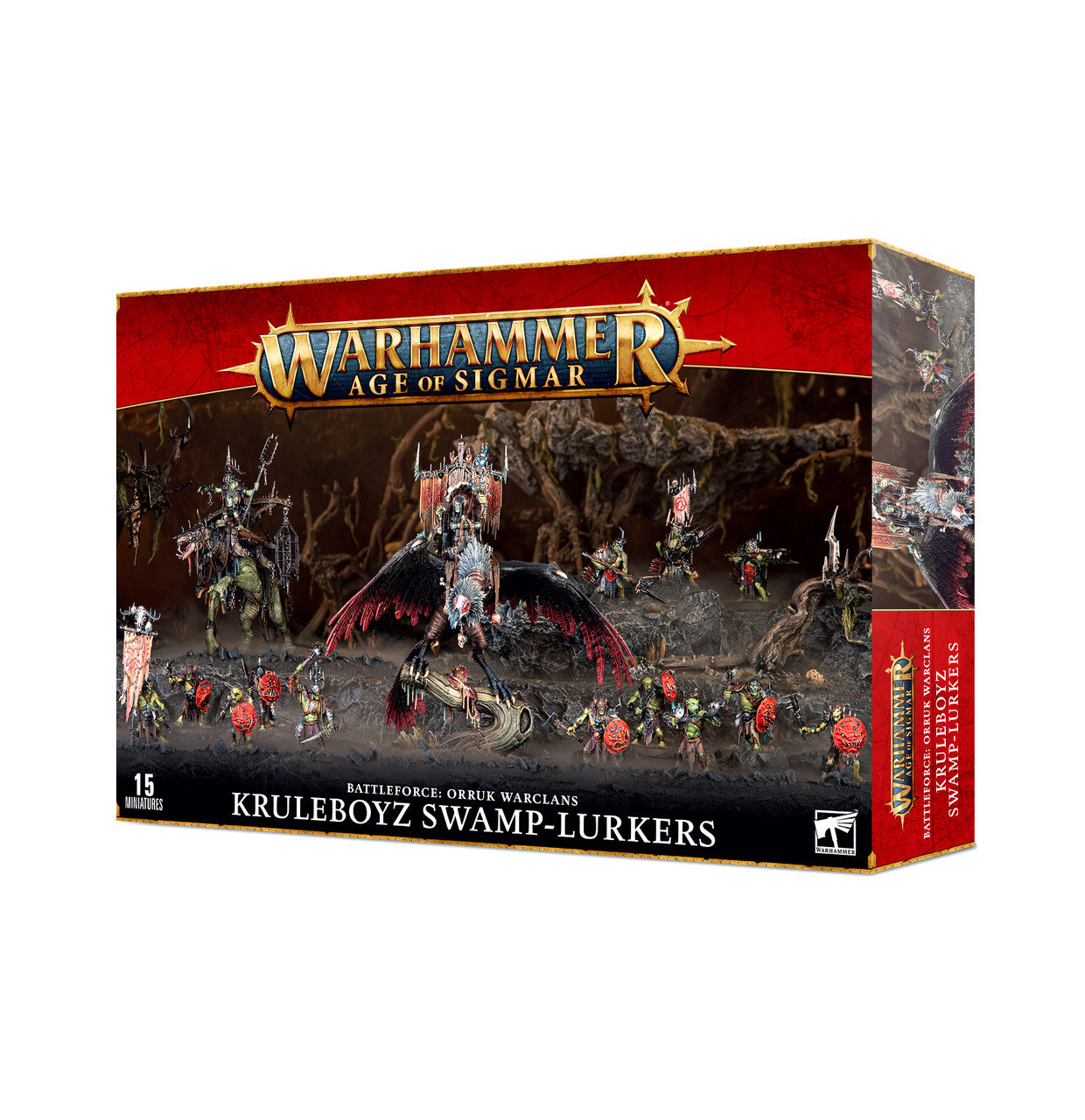 Games Workshop Warhammer Age Of Sigmar Orruk Warclans Kruleboyz Swamp-Lurkers 89-53