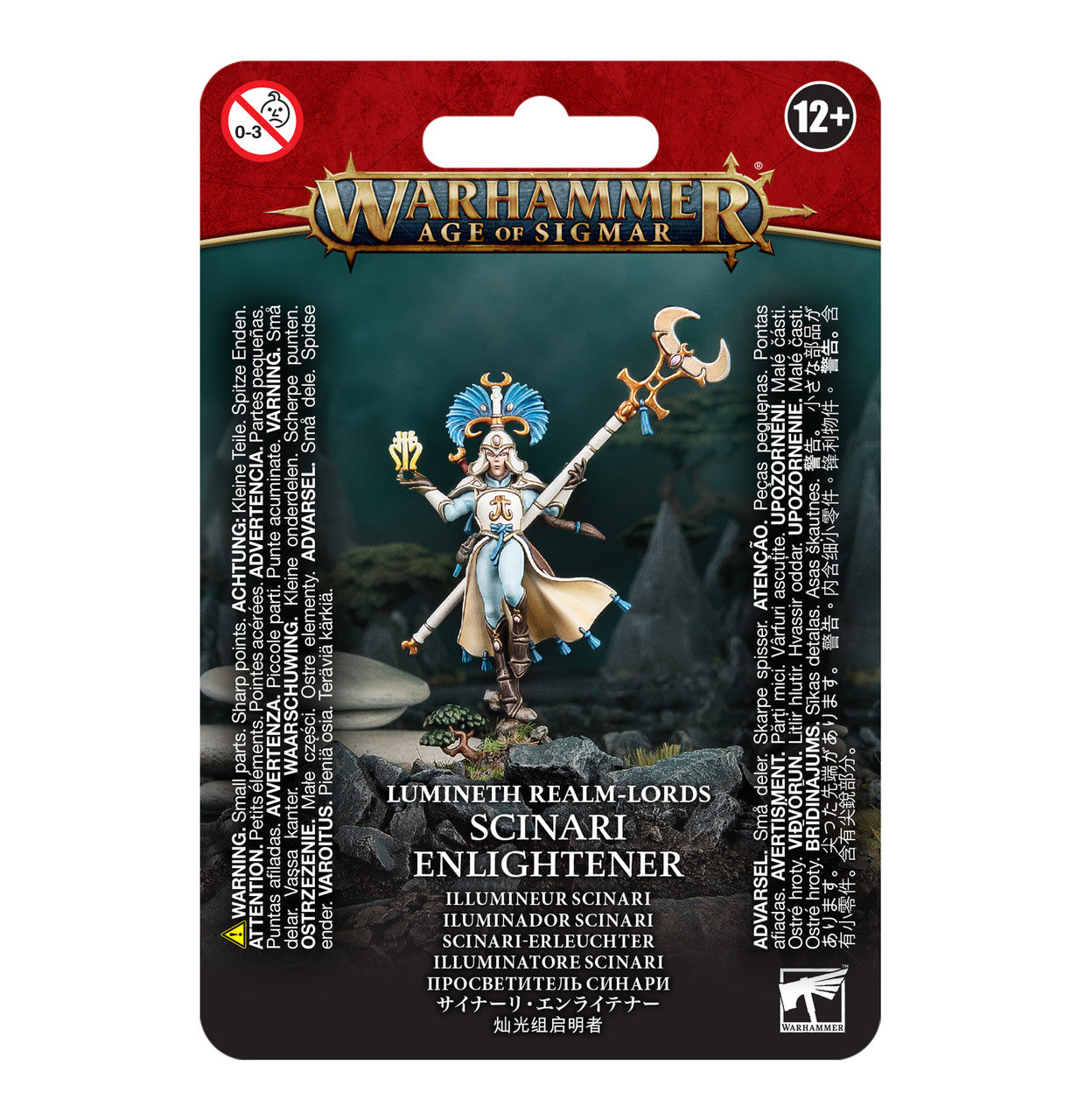 Games Workshop Warhammer Age Of Sigmar Lumineth Scinari Enlightener 87-16
