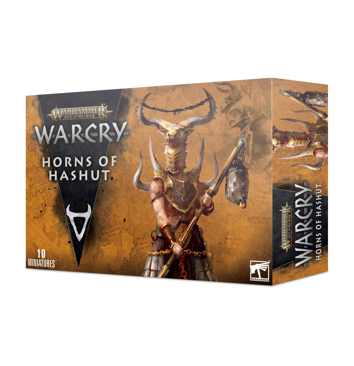 Games Workshop Warhammer Age Of Sigmar Warcry Horns of Hashut 111-92