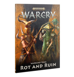 Games Workshop Warhammer Age Of Sigmar Warcry Warbrand Tome Rot and Ruin English 80-43