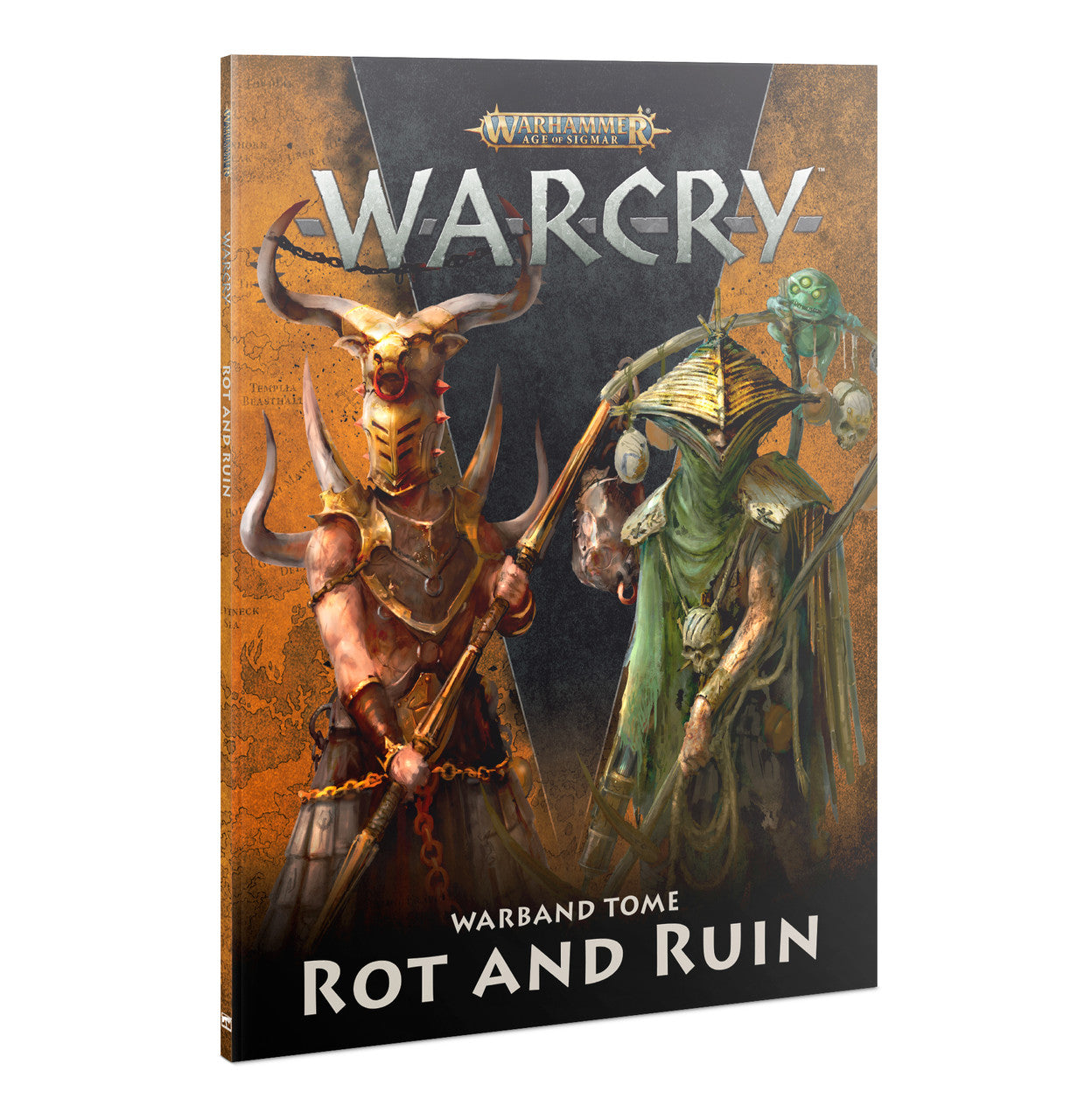 Games Workshop Warhammer Age Of Sigmar Warcry Warbrand Tome Rot and Ruin English 80-43
