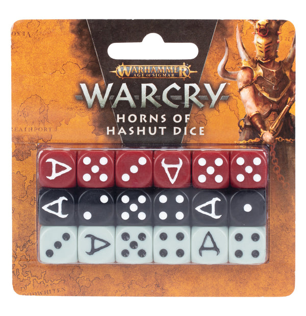 Games Workshop Warhammer Age Of Sigmar Warcry Horns of Hashut Dice 111-91