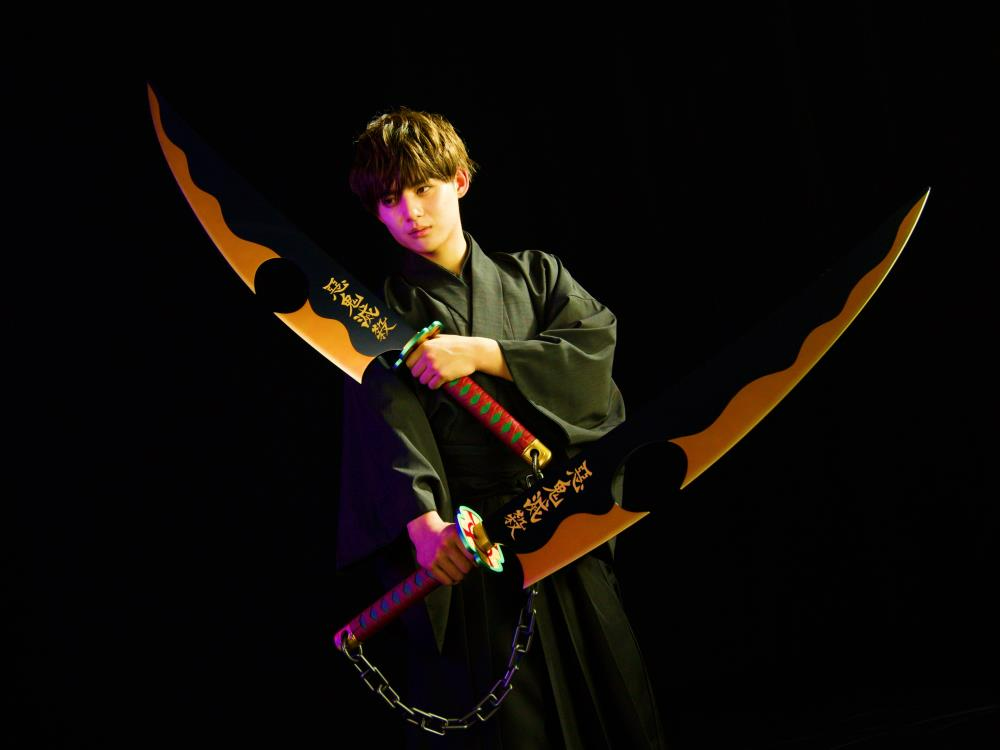 Nichirin Sword (Tengen Uzui) "Demon Slayer: Kimetsu no Yaiba", Bandai Spirits PROPLICA