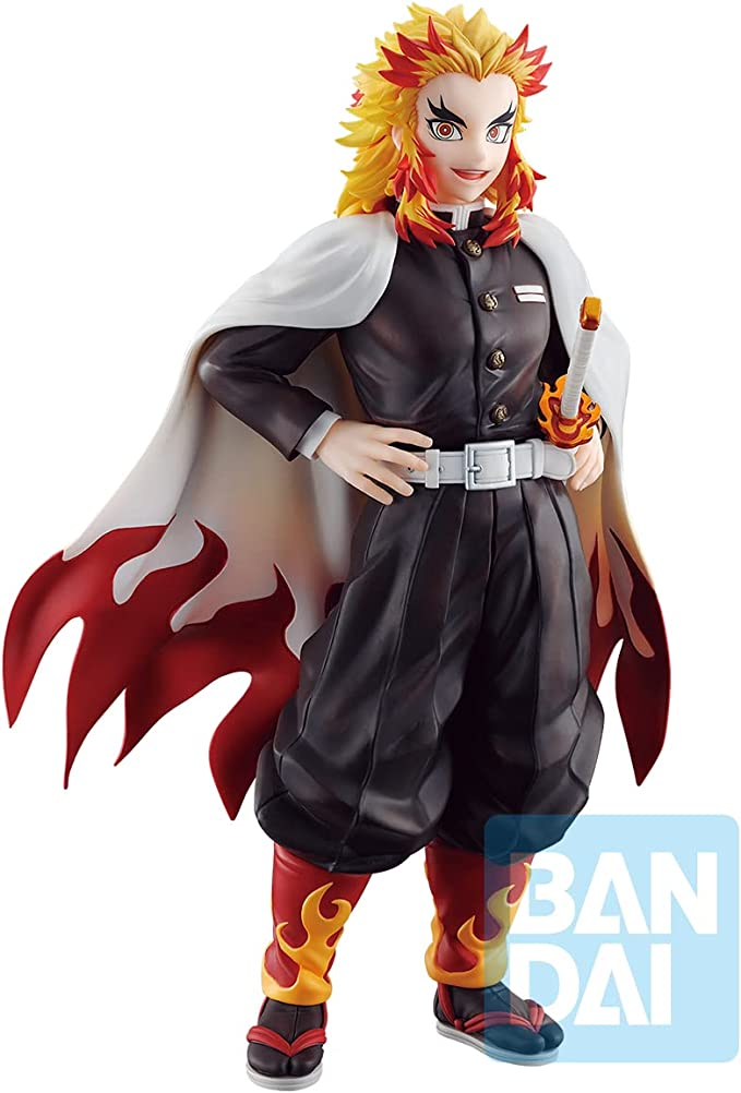 Ichibansho - Demon Slayer: Kimetsu no Yaiba - Kyojuro Rengoku (The Hashira), Bandai Spirits Ichibansho Figure