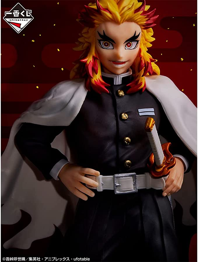 Ichibansho - Demon Slayer: Kimetsu no Yaiba - Kyojuro Rengoku (The Hashira), Bandai Spirits Ichibansho Figure