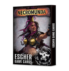 Games Workshop Warhammer 40K Necromunda Escher Gang Tactics Cards 300-07